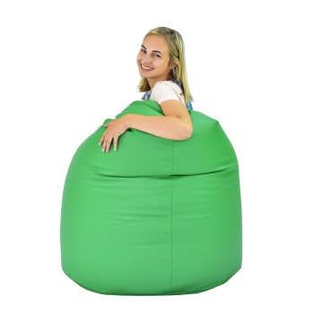 Sedací vak hruška zelená