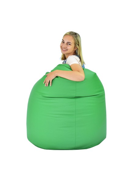 Sedací vak hruška zelená