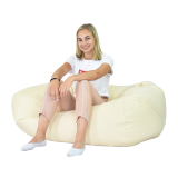 Sedací vak hruška bežová