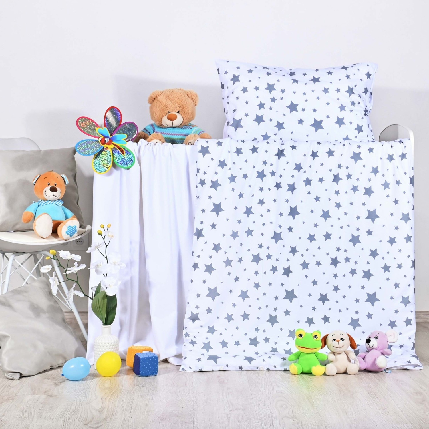 lenjerie_pat_copii_sky_white_emi_bumbac_100_deluxe_alb