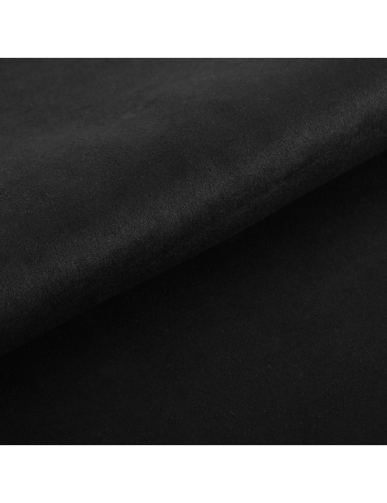 Metráž semiš čierny S1 EMI