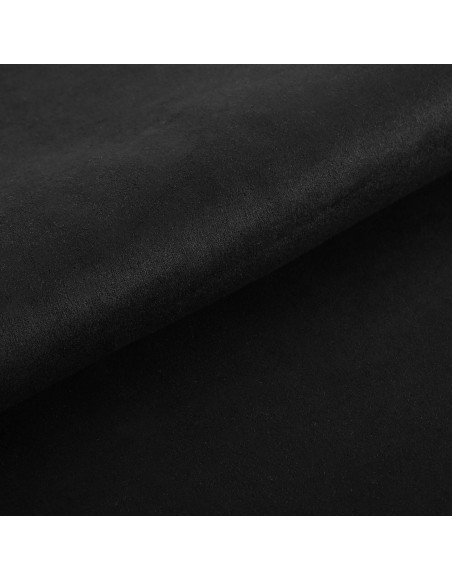 Metráž semiš čierny S1 EMI