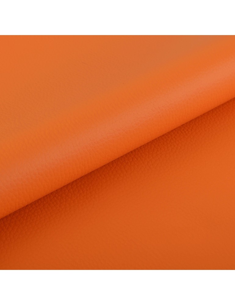 Metráž ekokoža oranžová EMI