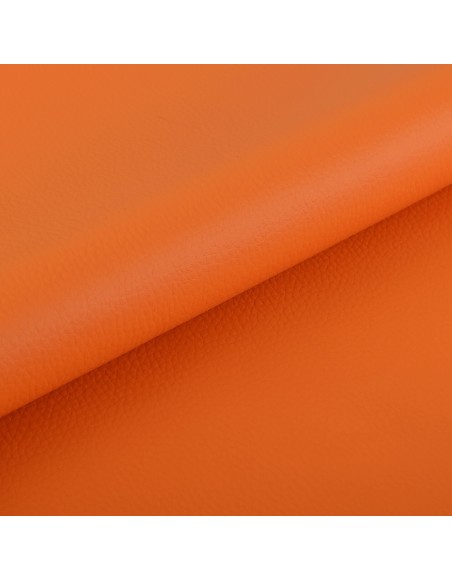 Metráž ekokoža oranžová EMI