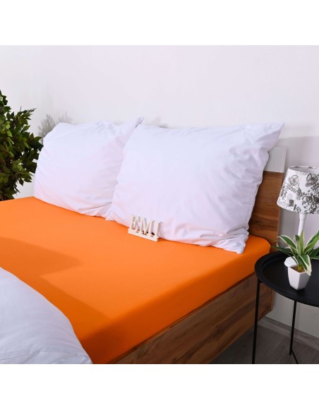 set_complet_cearsaf_pat_jersey_portocaliu_emi_oferta