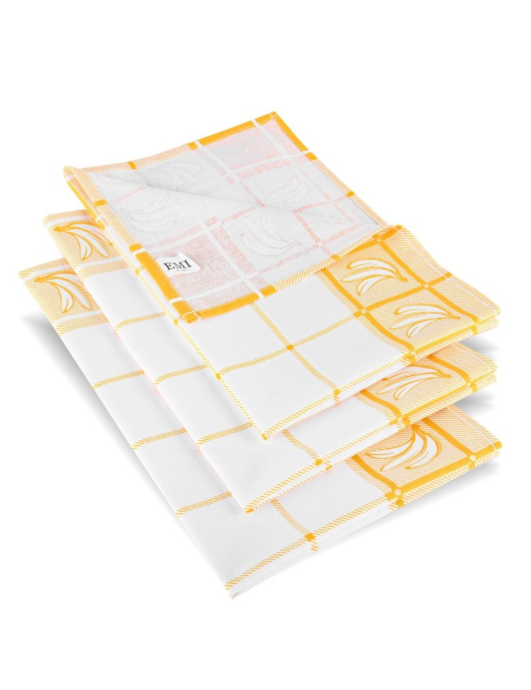 Utierky na riad Banán žltý set 3 ks EMI