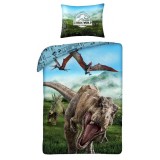set_lenjerie_jurassic_140x200+70x90_cm