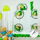 lenjerie_pat_copii_baby_bee_emi_bumbac_100_deluxe_verde