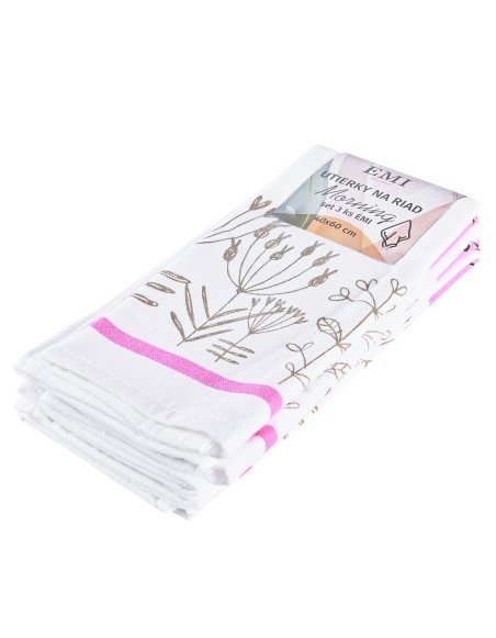 Utierky na riad Leda set 3 ks EMI