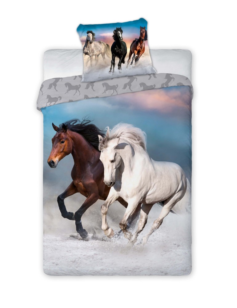 lenjerie_bumbac_Horses_140x200+70x90_cm_FARO