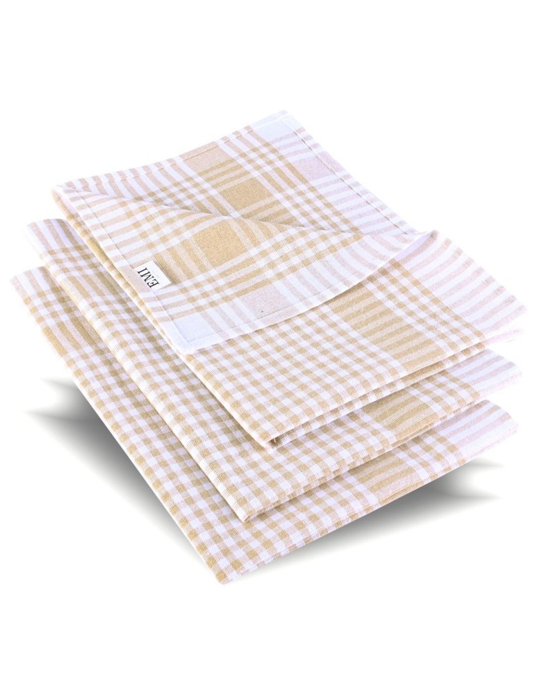 Utierky na riad hnedé set 3 ks EMI