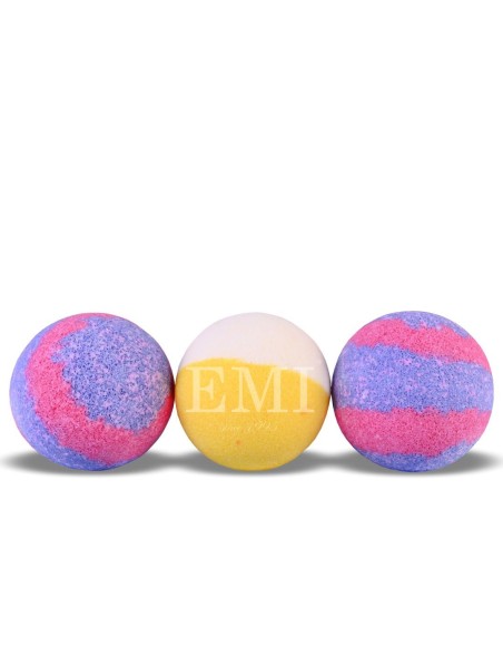 Set de 3 bombe de baie Energize