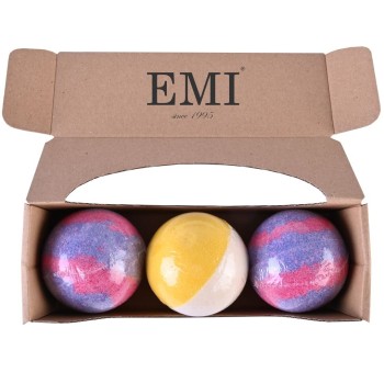 Set de 3 bombe de baie Energize