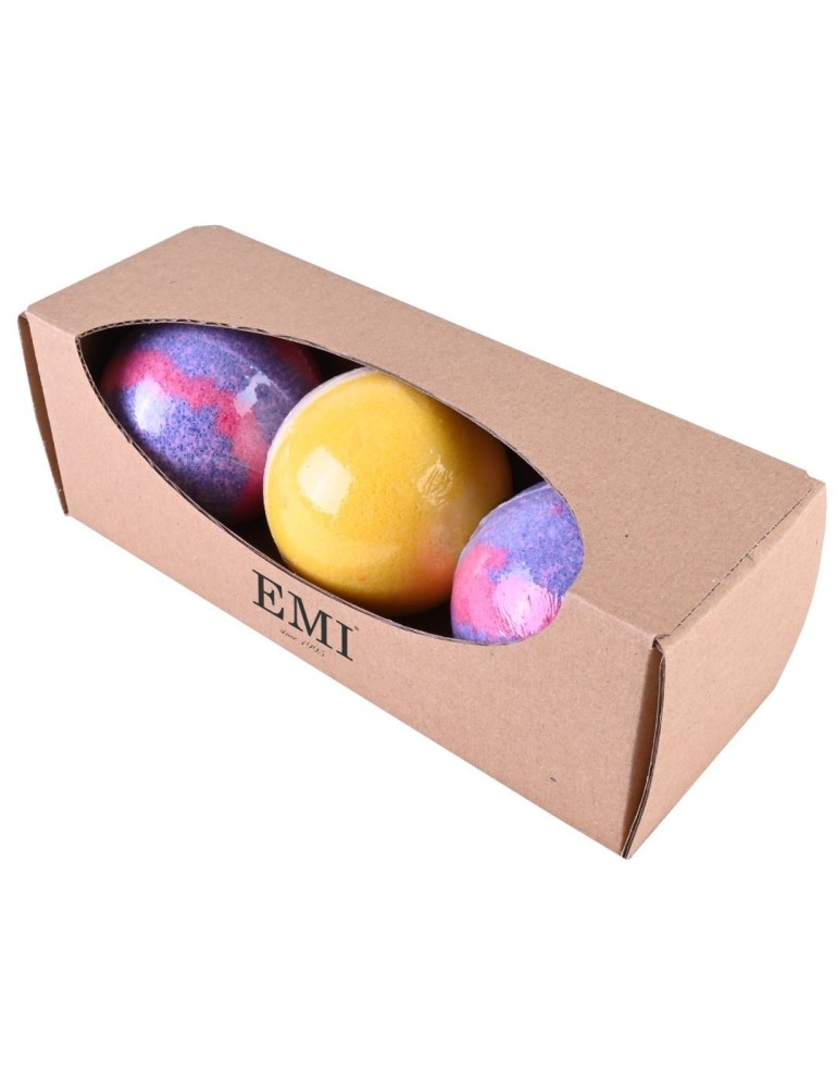 Set de 3 bombe de baie Energize