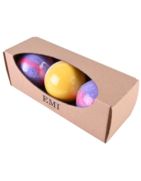 Set de 3 bombe de baie Energize