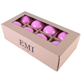 Bomba do kúpeľa červená ruža sada 8 ks