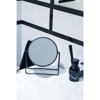 Zrkadlo na podstavci čierne AWD