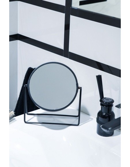 Zrkadlo na podstavci čierne AWD