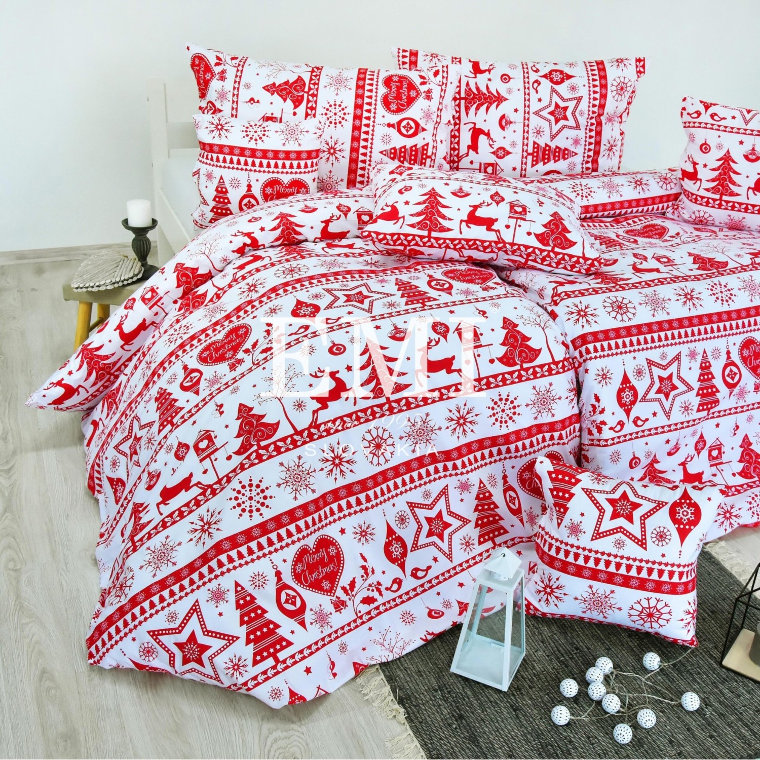 lenjerie_pat_craciun_bumbac_100_deluxe_livrare_rapida