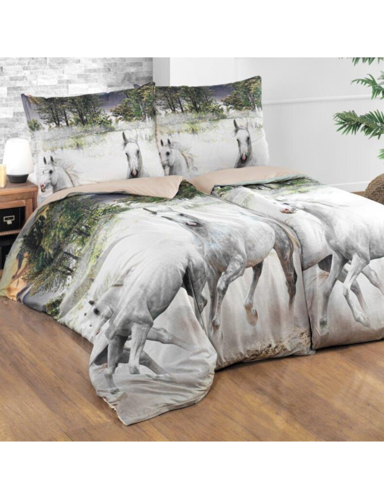 Obliecky_bavlnene_3D_Horses