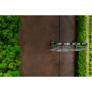 Raft de colț cromat AWD