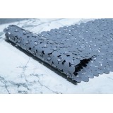 Covor de duș gri 90x40 cm AWD - lavabil la mașină