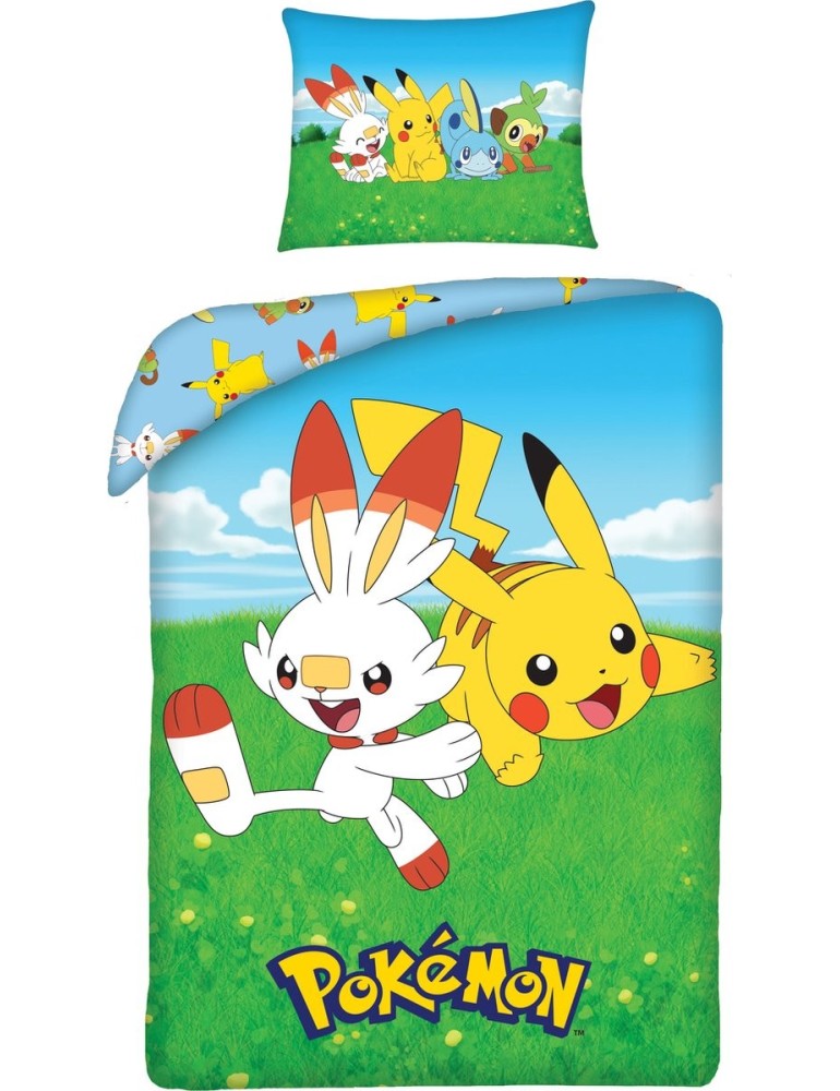 Obliecky_pokemon_140x200+70x90_cm_Halantex Obliecky_pokemon_140x200+70x90_cm_Halantex