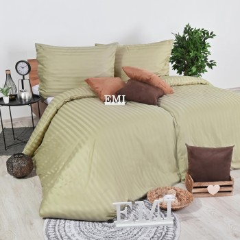 Lenjerie de pat Damask maro...