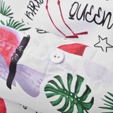 set_complet_lenjerie_pat_flamingos_emi_bumbac_durabil