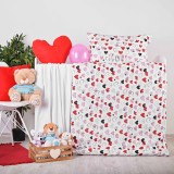 lenjerie_pat_copii_inimioare_emi_bumbac_100_inalta_calitate_roz_alb