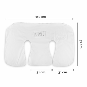EMI Twins care alăptează față de pernă