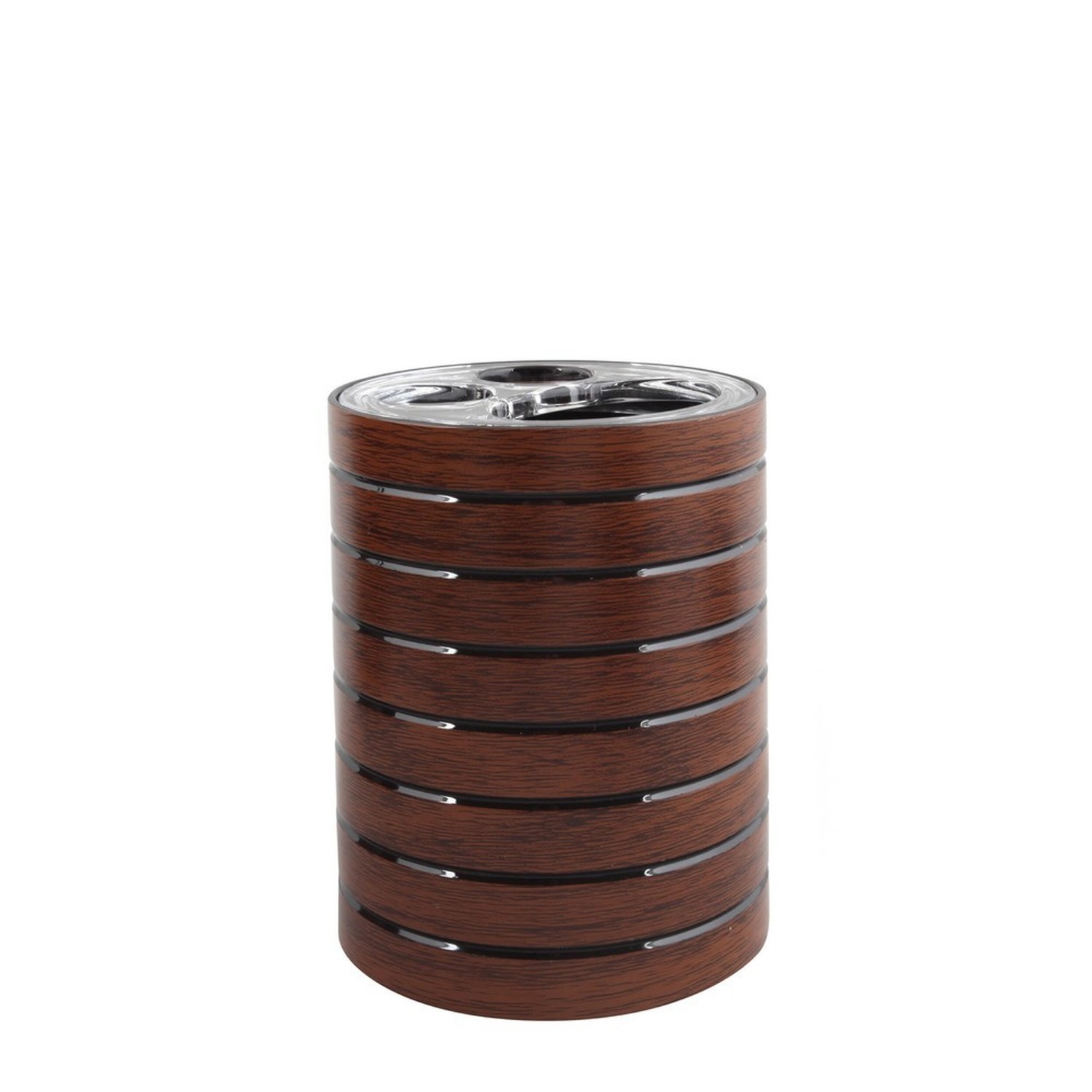 Suport tip pahar de plastic pentru baie în Madera decor lemn | AWD