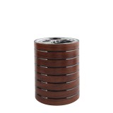 Suport tip pahar de plastic pentru baie în Madera decor lemn | AWD