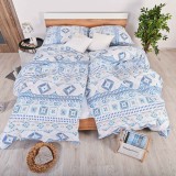 set_complet_lenjerie_pat_ariana_bumbac_100_deluxe_emi