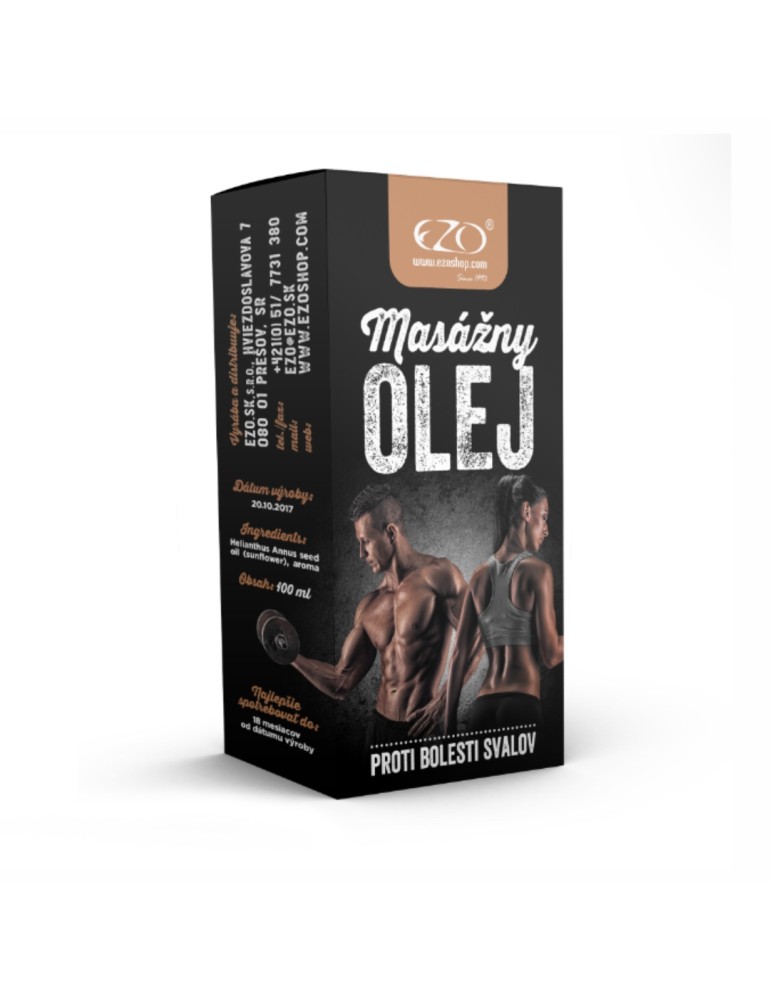 Ulei de masaj pentru relaxare musculară 100 ml EZO