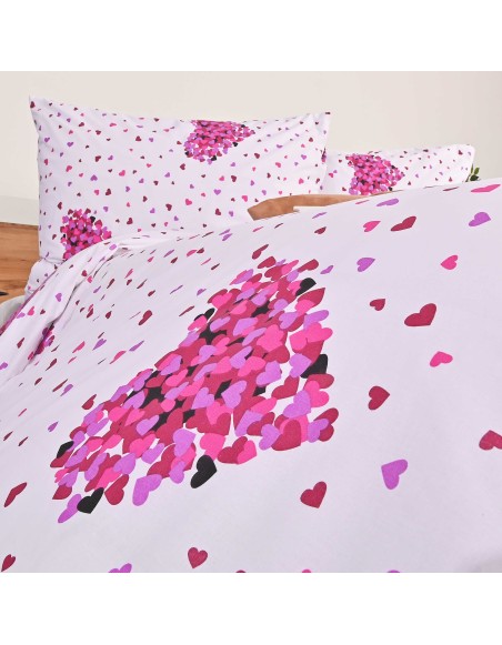 Lenjerie de pat Romance violet EMI