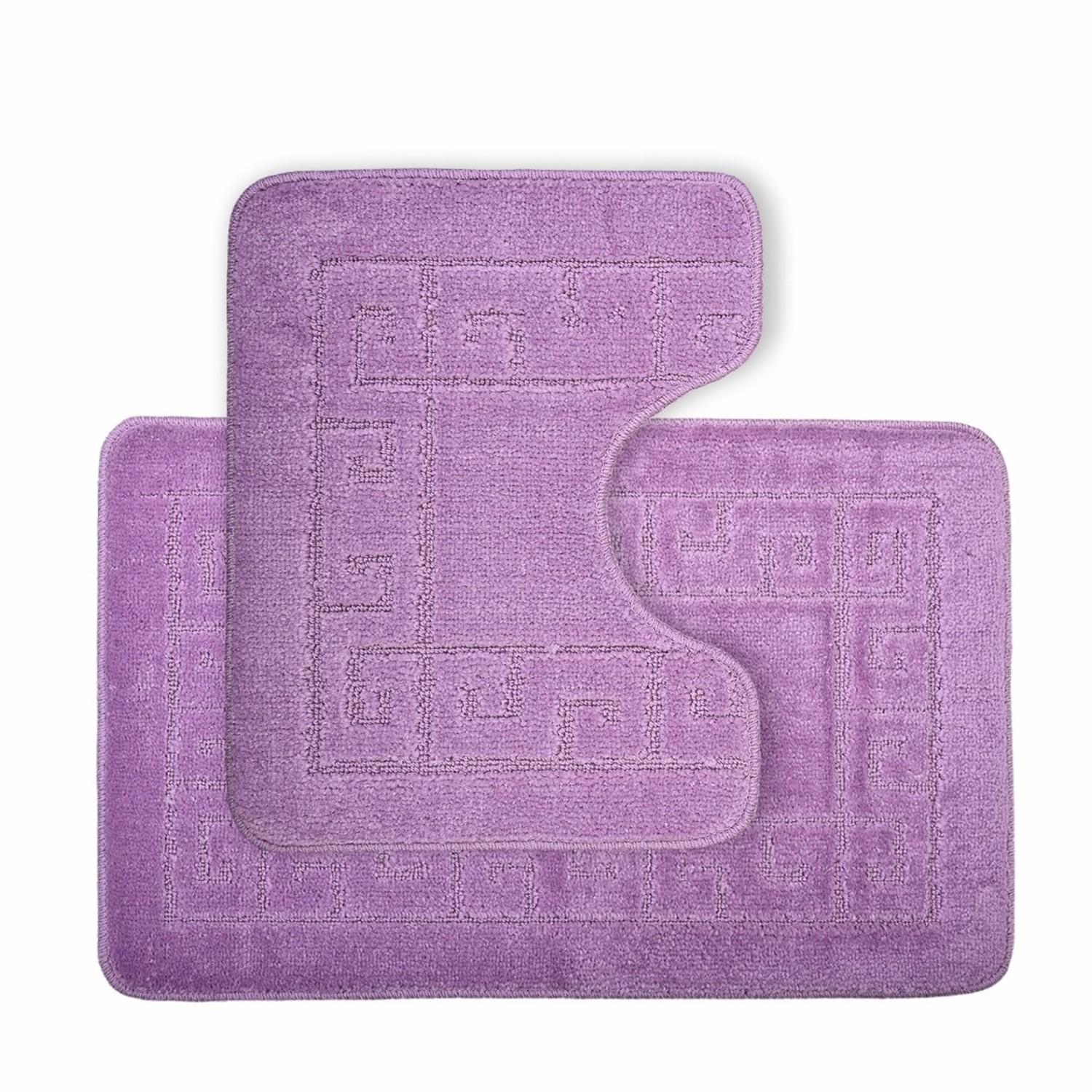 Covorașe de baie set 2 buc Lia violet EMI – confort și siguranță
