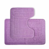 Covorașe de baie set 2 buc Lia violet EMI – confort și siguranță