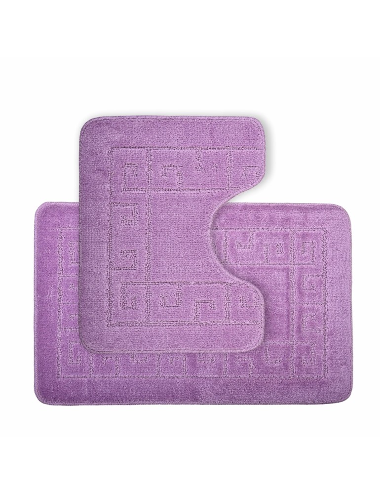 Covorașe de baie set de 2 bucăți Lia violet EMI