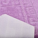 Covorașe de baie set 2 buc Lia violet EMI – confort și siguranță