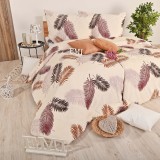 Lenjerie de pat Microplush Molly EMI – confort, căldură și rafinament pentru dormitor