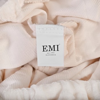 Cearșaf de pat din microfleece crem EMI
