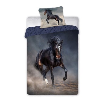 obliecky_bavlnene_cierny_kon_emi