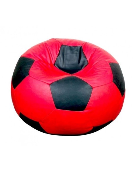 Scaune sac mingea de fotbal roșu-negru EMI