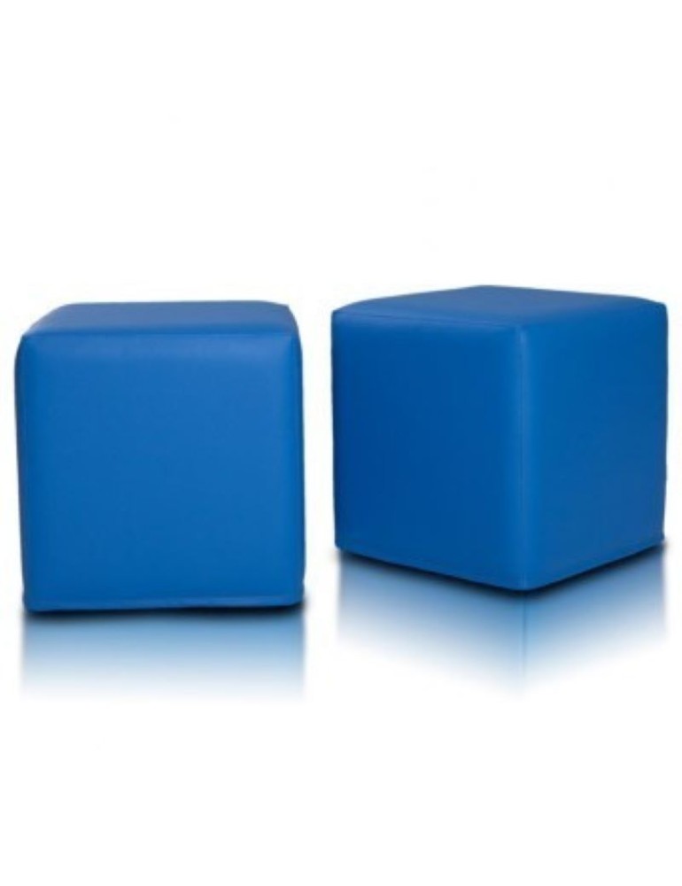 Scaun sac taburet cub albastru EMI