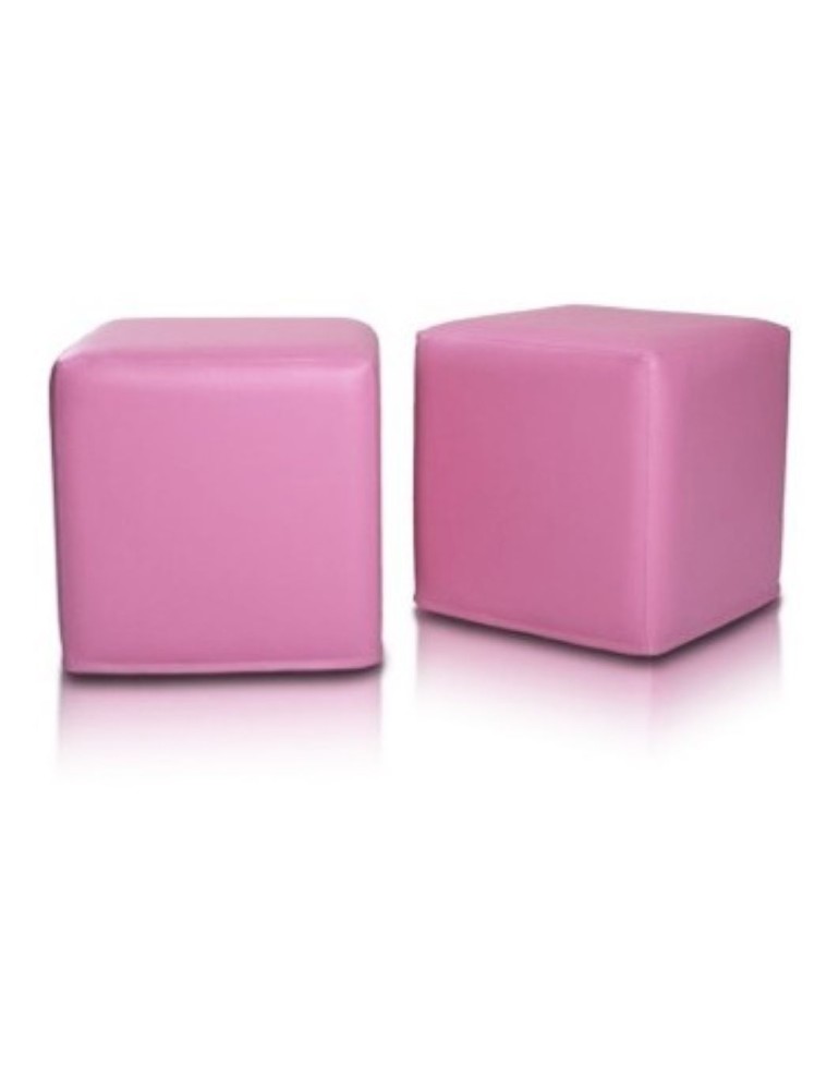 Scaun sac taburet cub roz EMI