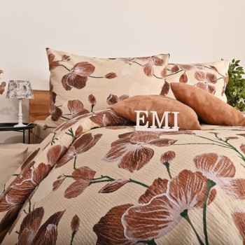 Lenjeria de pat creponată Davina EMI – confort și stil fără călcare