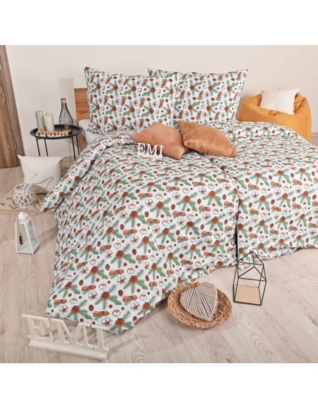 Lenjerie de pat de Crăciun Glory EMI