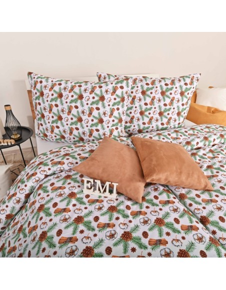 Lenjerie de pat de Crăciun Glory EMI