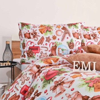 Lenjerie de pat de Crăciun Rafael EMI